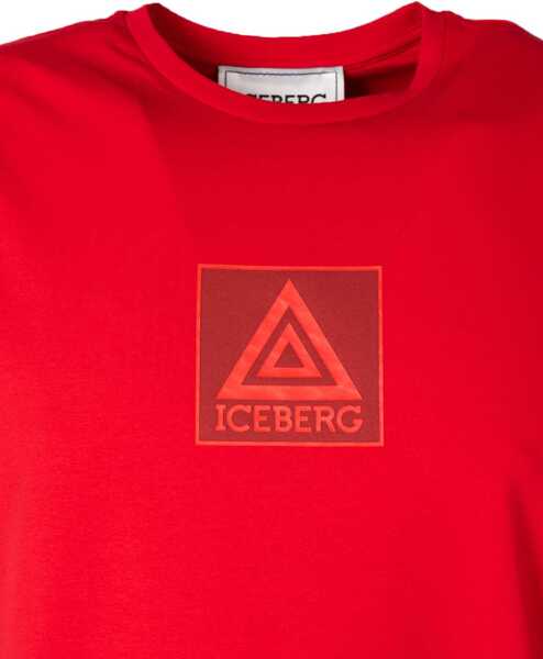 Tricouri Iceberg C-Neck F020639A Czerwony Femei (BM 14356971) 3