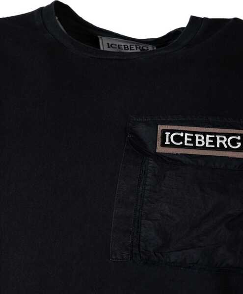 Tricouri Iceberg C-Neck F0296317 Czarny Femei (BM 14356980) 3