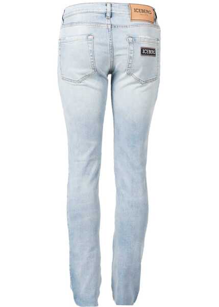 Pantaloni casual Iceberg 2SK16003 Niebieski Barbati (BM 14357523) 4