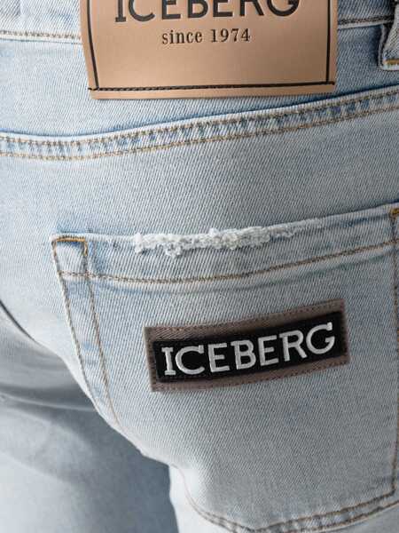 Pantaloni casual Iceberg 2SK16003 Niebieski Barbati (BM 14357523) 7