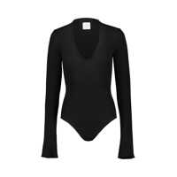 Body-uri Courrèges Vneck Bodysuit Clothing Femei
