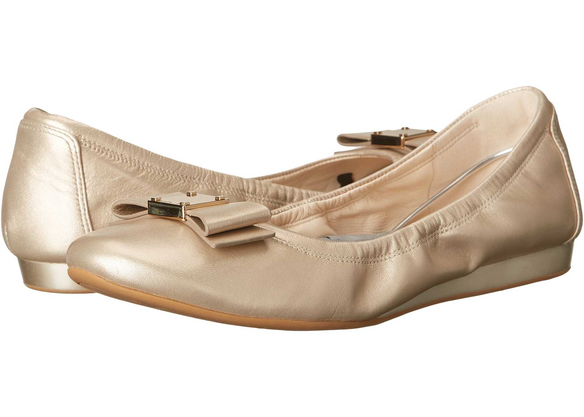 Balerin Cole Haan Tali Bow Ballet Soft Gold