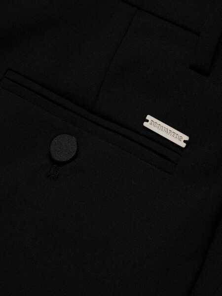 Pantaloni casual DSQUARED2 Pants Black   Fete (BM 14368251) 4