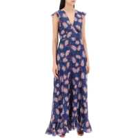 Rochii lungi Maxi Cotton And Silk Emma Dress. Femei