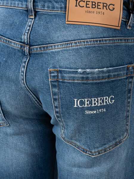 Pantaloni casual Iceberg 28016003 Niebieski Barbati (BM 14369238) 6