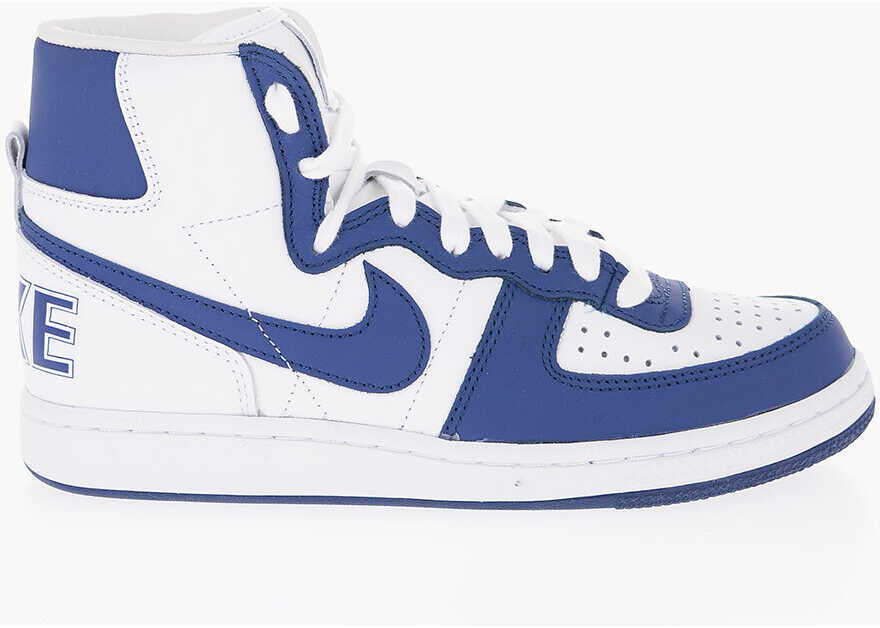 Sneakers Nike Comme Des Garcons Homme Plus Two-Tone Leather Terminator Hig White Barbati (BM 14369484) 3