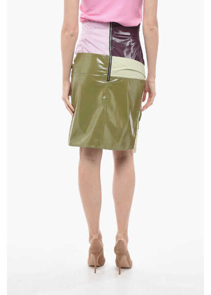 Fuste lungi ANDERSSON BELL Faux Leather Pencil Margo Skirt With Knotted Sleeves Multicolor Femei (BM 14369649) 2