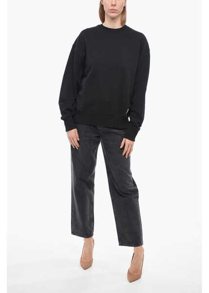 Bluze de trening Department Five Fleeced Cotton Oversized Westin Crew-Neck Sweatshirt Black Femei (BM 14369664) 4