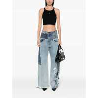 Imbracaminte Dama pagina 306 - Topuri Givenchy Givenchy Cotton Crop Top WHITE Femei (BM 14372760) - B-mall.ro