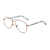 RETROSUPERFUTURE Retrosuperfuture Numero 34 Eyeglasses Pink