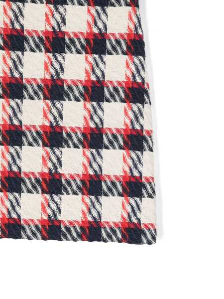 Fuste Versace Skirt in tartan tweed White Fete (BM 14378166) 3