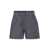 Dou-Uod Black striped shorts Black  