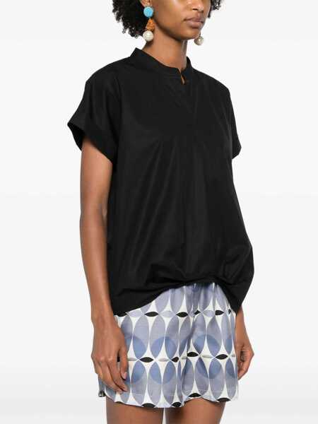 Camasi Lorena Antoniazzi Black sleeveless shirt Black   Femei (BM 14378628) 3