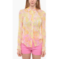 Bluze Silk Chiffon Dessin Blouse Femei