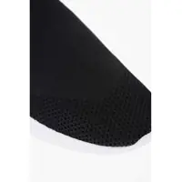 Incaltaminte DSQUARED2 Dama - Sneakers DSQUARED2 Pull On Socks Fly High Top Sneakers With Embossed Logo Black Femei (BM 14378808) - B-mall.ro