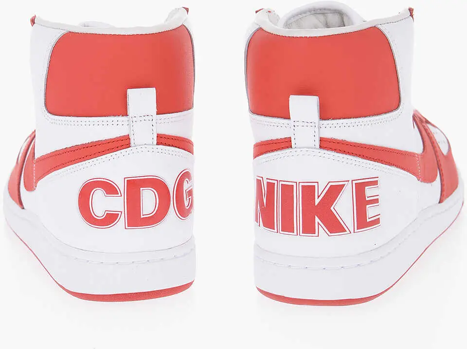 Sneakers Nike Comme Des Garcons Homme Plus Two-Tone Leather Terminator Hig White Barbati (BM 14378823) 2