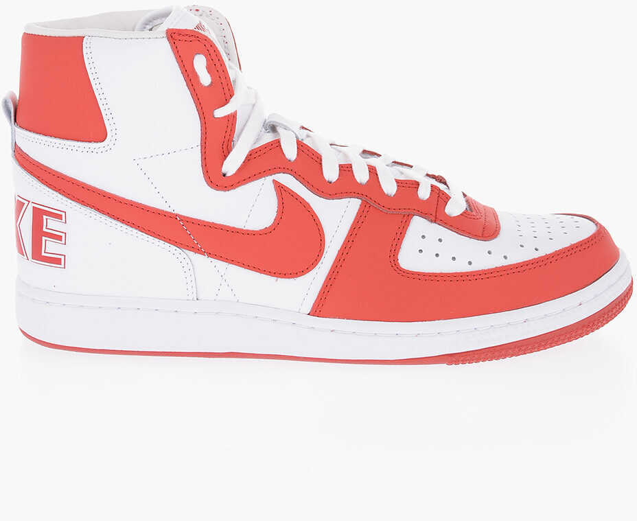 Sneakers Nike Comme Des Garcons Homme Plus Two-Tone Leather Terminator Hig White Barbati (BM 14378823) 3