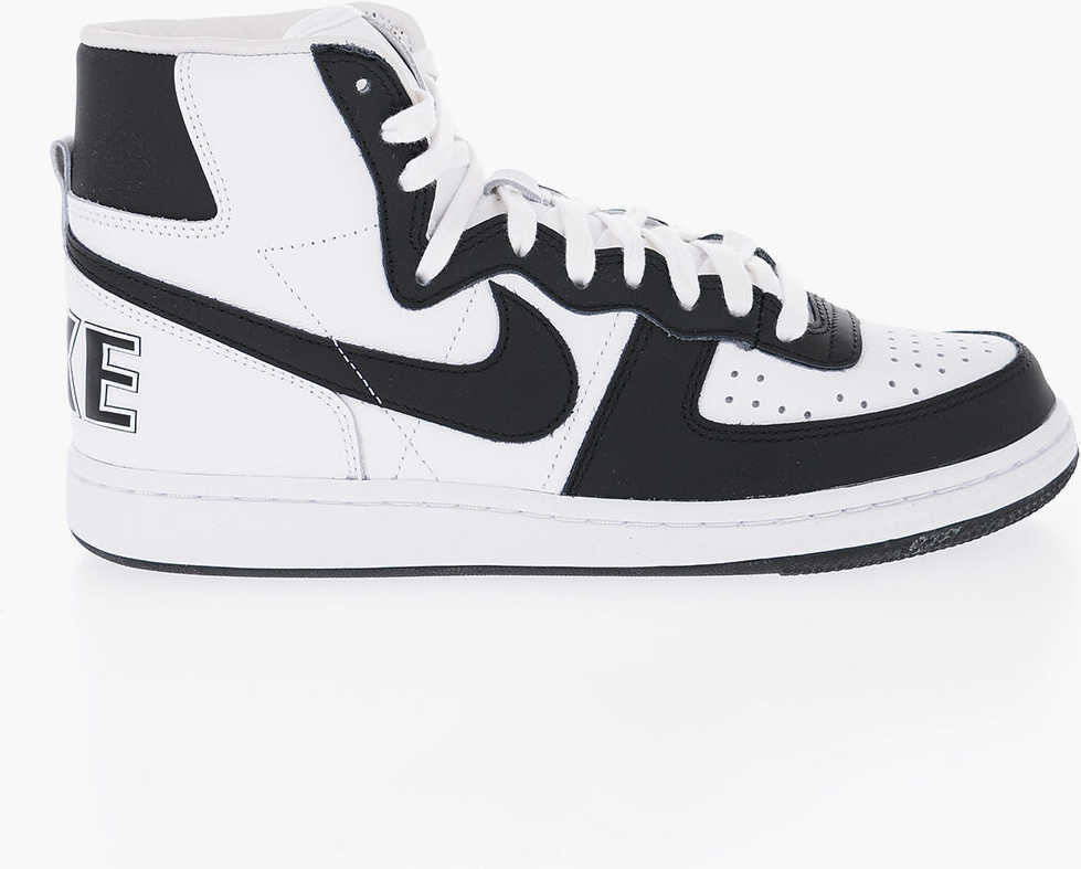 Sneakers Nike Comme Des Garcons Homme Plus Two-Tone Leather Terminator Hig Black & White Barbati (BM 14380155) 3