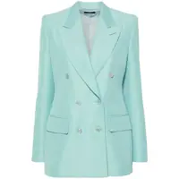 Sacouri Tom Ford Double-Breasted Wool Blazer Femei