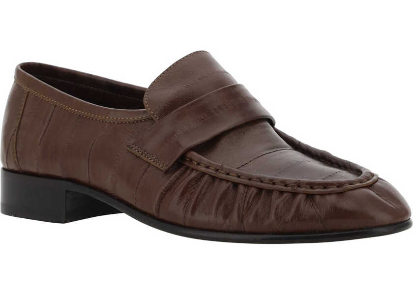 Mocasini THE ROW Soft Loafers LIGHT BROWN Femei (BM 14382276) 2
