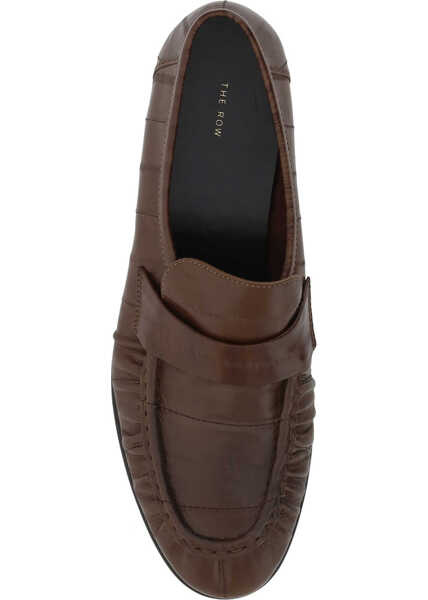Mocasini THE ROW Soft Loafers LIGHT BROWN Femei (BM 14382276) 4
