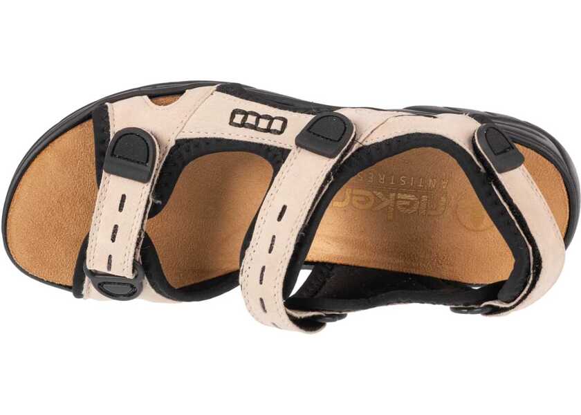 Sandale fara toc Rieker Sandals Beige Femei (BM 14382345) 3