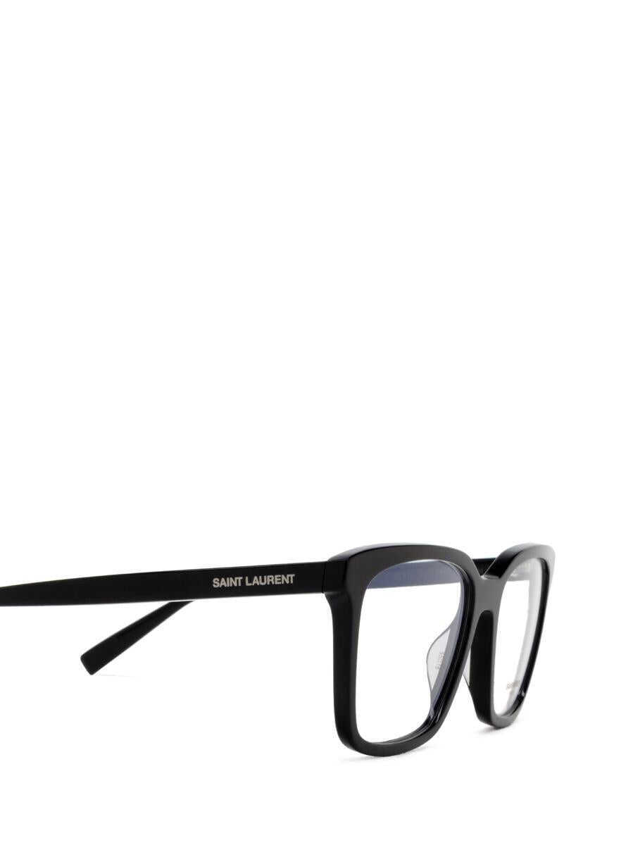 Ochelari de soare Saint Laurent Saint Laurent Eyewear Eyeglasses Black Barbati (BM 14383494) 3