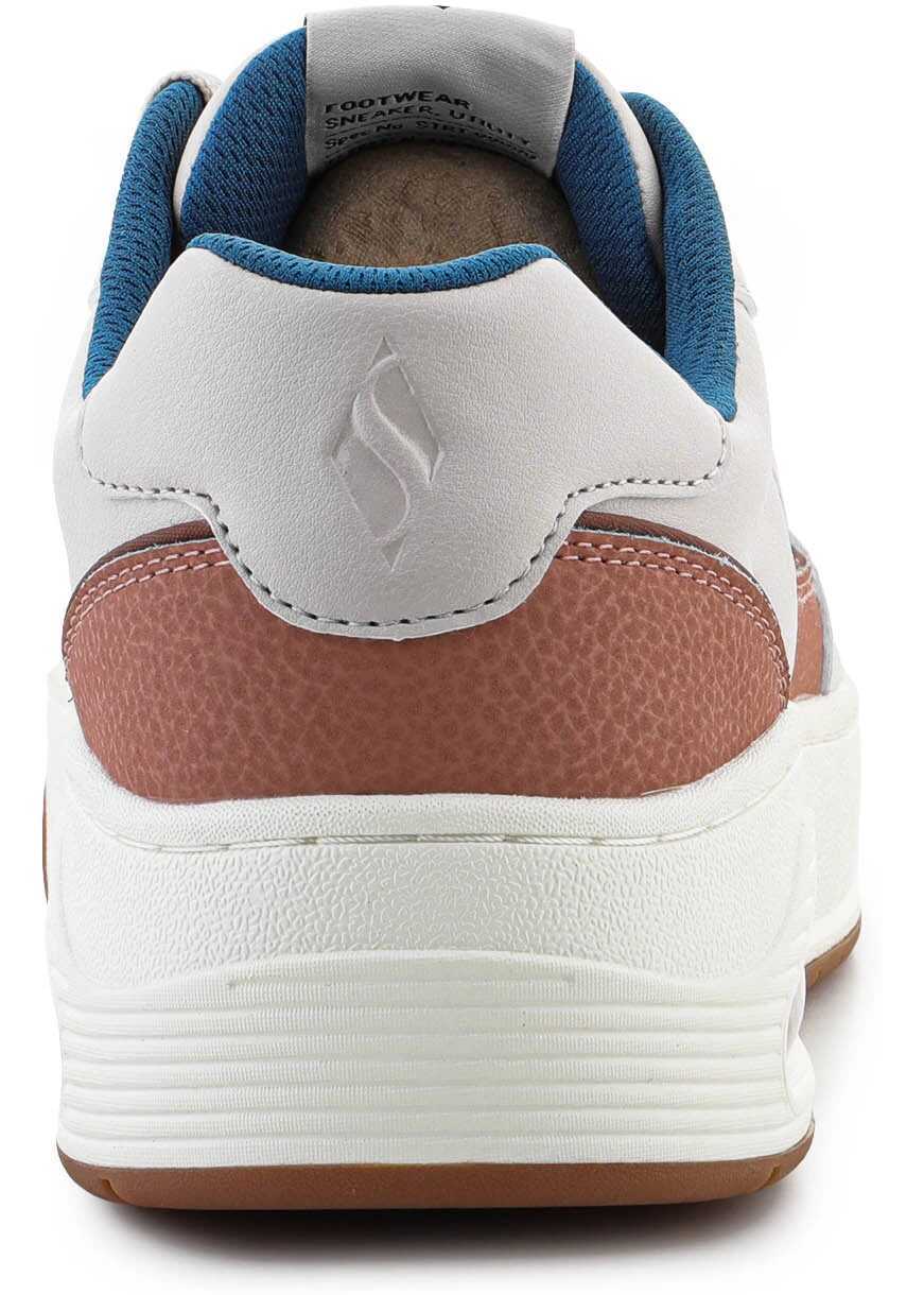 Sneakers SKECHERS Uno Court - Low-Post Multicolor Barbati (BM 14393724) 5