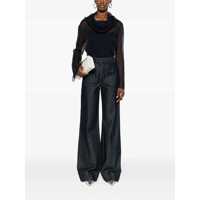 Topuri Alberta Ferretti Dama - Bluze Alberta Ferretti Alberta Ferretti Chiffon Blouse BLUE Femei (BM 14393841) - B-mall.ro