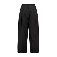 Pantaloni casual Dr. Hope Cotton Pant Whit Pleat Clothing Femei