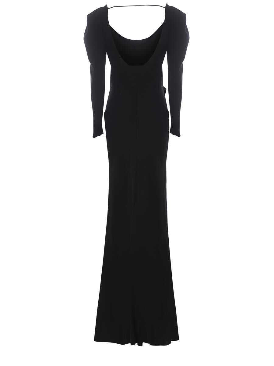 Rochii GIUSEPPE DI MORABITO Giuseppe Di Morabito Long Dress Black Femei (BM 14399271) 3