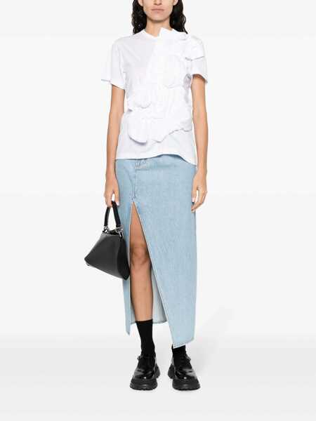 Topuri Comme des Garons Comme Des Garons T-Shirts And Polos WHITE Femei (BM 14408046) 2