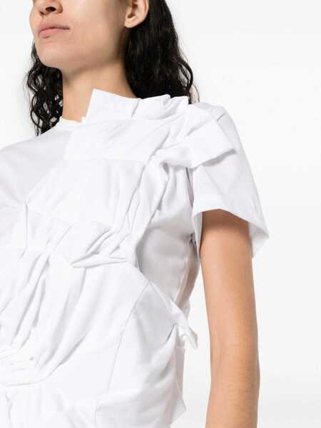 Topuri Comme des Garons Comme Des Garons T-Shirts And Polos WHITE Femei (BM 14408046) 5