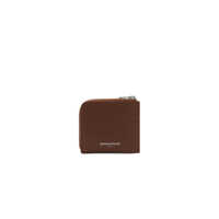 Portofele MAISON KITSUNE wallet MM05342LC0043 DARK BROWN Barbati