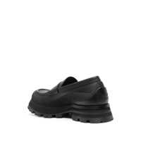 Mocasini Alexander McQueen Alexander McQueen Seal Logo Leather Loafers