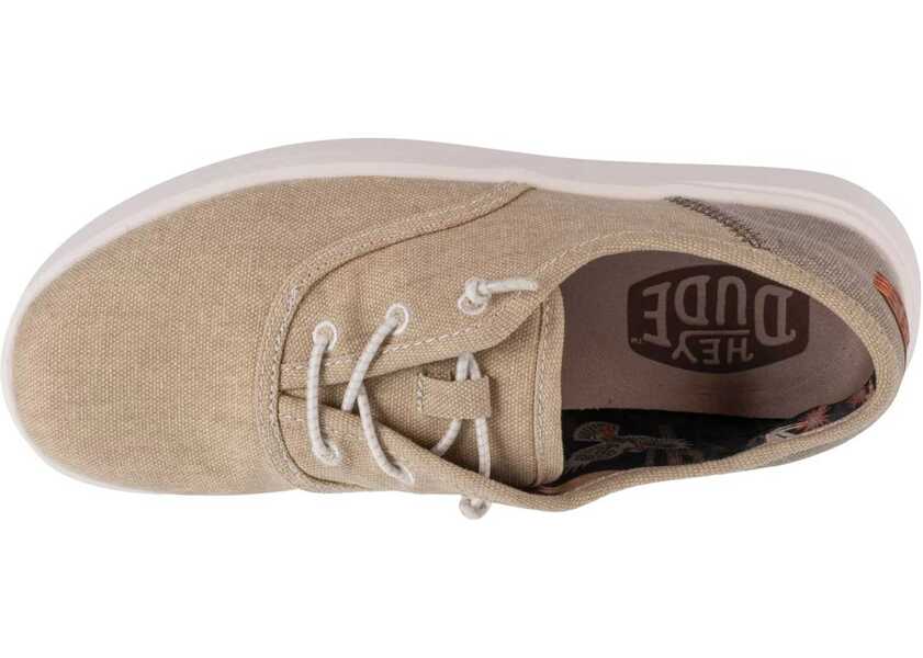 Sneakers Hey Dude Conway Craft Beige Barbati (BM 14436861) 3