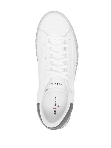 Sneakers KITON KITON sneaker USSA088N0087909007 WHITE White Barbati (BM 14444010) 4