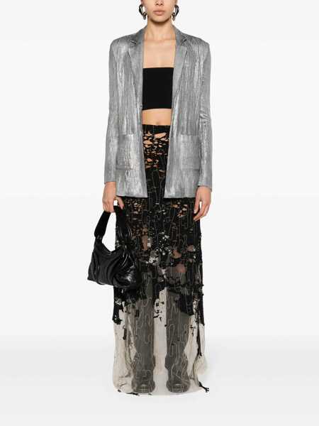 Geci AVANT TOI Avant Toi Wrinkled Stich Rever Jacket With Lamination Clothing WHITE Femei (BM 14445885) 2