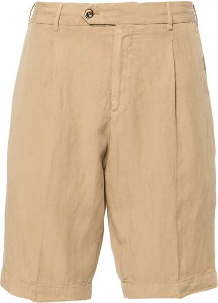 Pantaloni scurti PT TORINO Elasticated Bermuda Shorts BEIGE Barbati (BM 14450484) 1