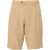 PT TORINO Elasticated Bermuda Shorts BEIGE