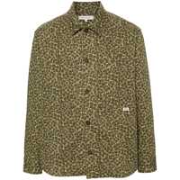 Camasi Maison Kitsuné Floral Print Overshirt Barbati