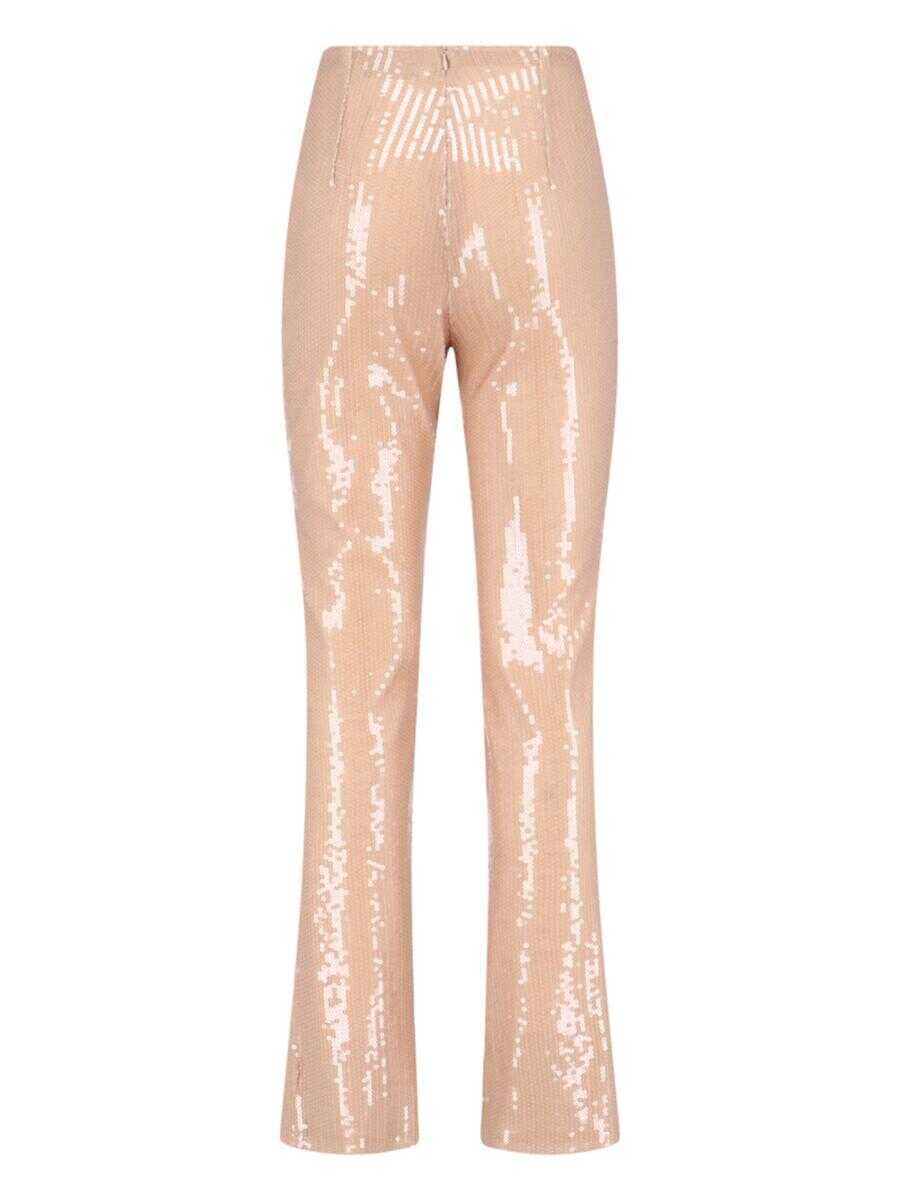 Pantaloni casual GIUSEPPE DI MORABITO Giuseppe Di Morabito Trousers BROWN Femei (BM 14456976) 2