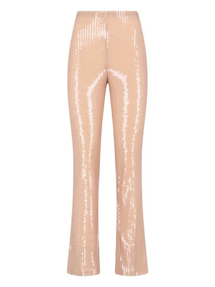 Pantaloni casual GIUSEPPE DI MORABITO Giuseppe Di Morabito Trousers BROWN Femei (BM 14456976) 1