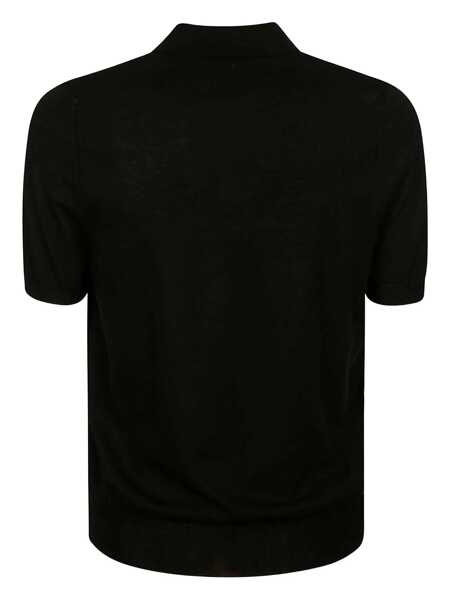 Tricouri Polo HINDUSTRIE HINDUSTRIE polo HMA002S070015 BLACK Black Barbati (BM 14472960) 2