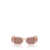 Prada Prada Eyewear Sunglasses TRANSPARENT PEACH