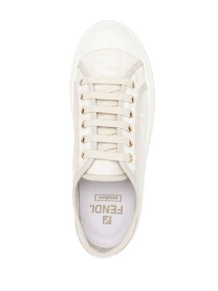 Sneakers Fendi Fendi Domino Sneakers WHITE Femei (BM 14478515) 4