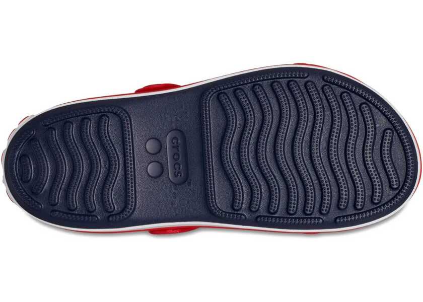 Sandale fara toc Crocs Crocband Cruiser Sandal K Navy Fete (BM 14485967) 4