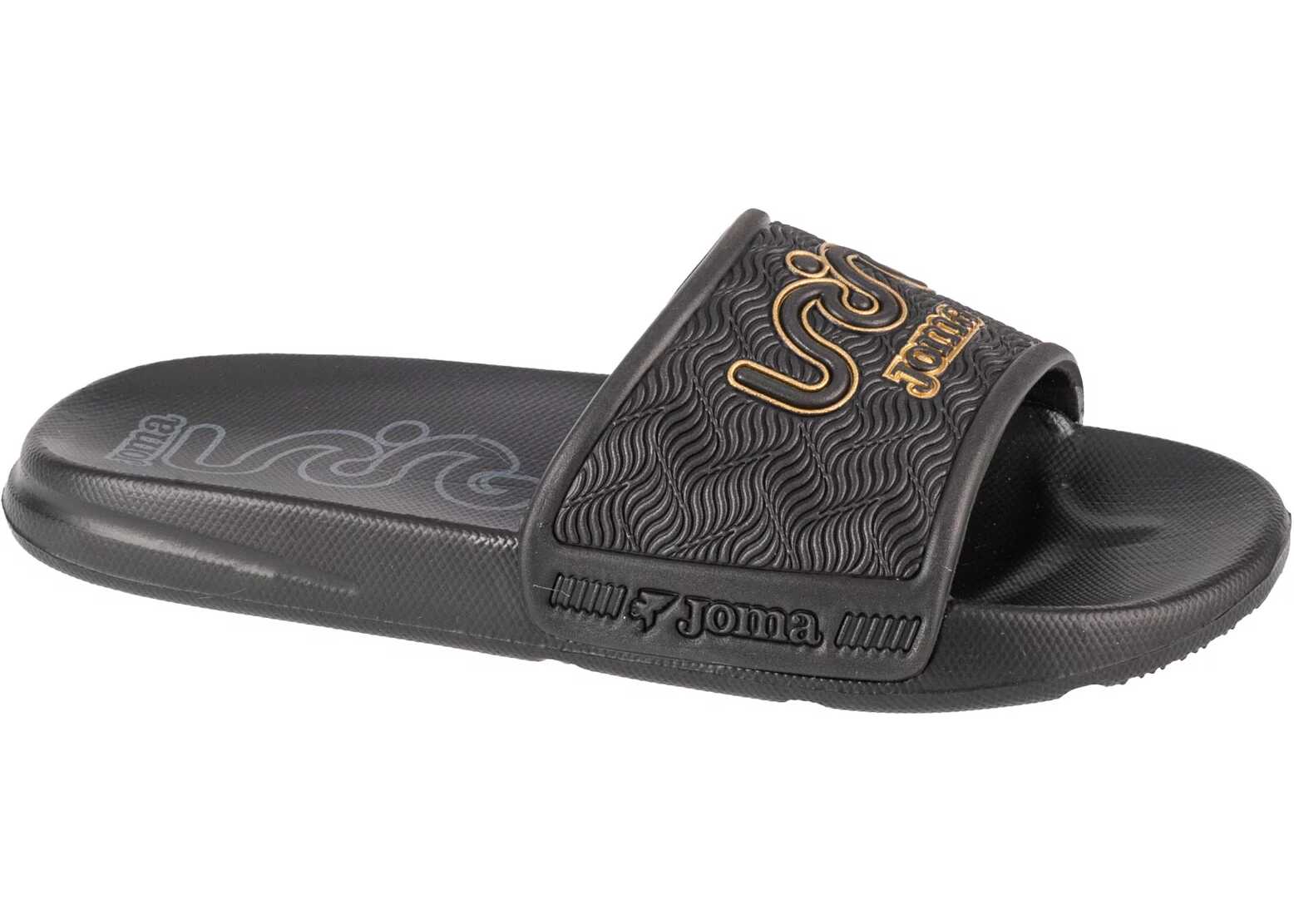 JOMA Meta Lady 2401 – Scarpe Da Ginnastica Donna In Gomma Nera, Suola Antiscivolo, Allacciatura Classica, Collo Basso, Tinta Unita