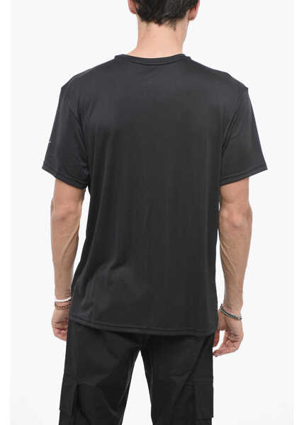 Tricouri Nike Swim Crew Neck Dri-Fit T-Shirt With Printed Logo Black Barbati (BM 14497472) 2