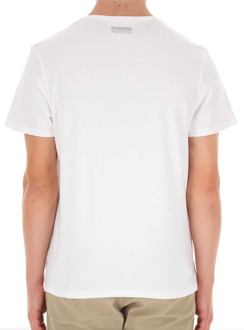 Tricouri Bikkembergs Tricou Alb White Barbati (BM 14502614) 4